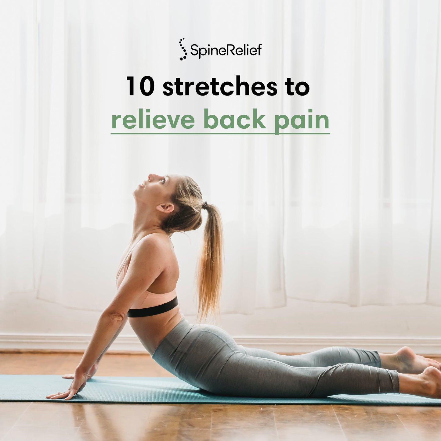 Free 10 stretches to relieve back pain eBook